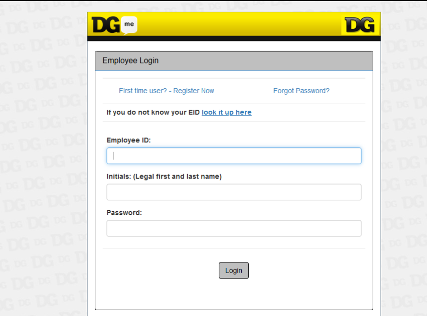 dgme login step by step guide