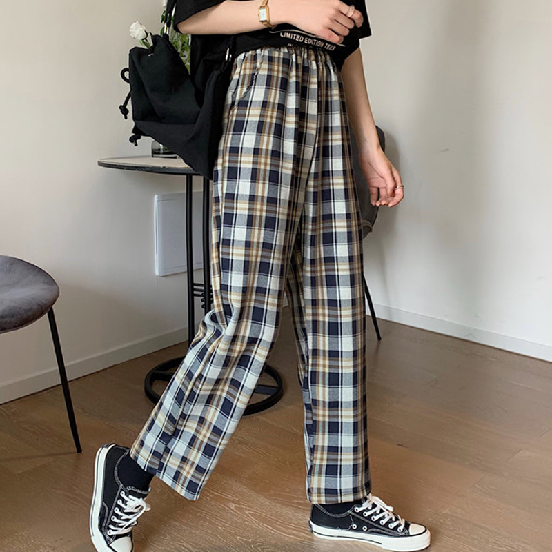 Trouser for Women Checked Style