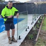 A Glass Railing Around Your Pool 